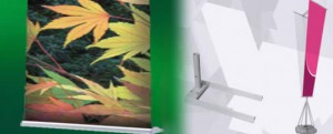 Soporte para publicidad tipo bandera