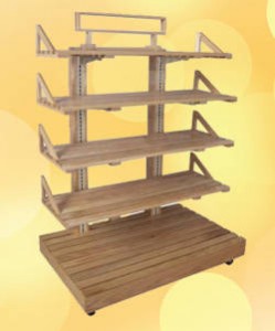 expositores de pan para panaderia